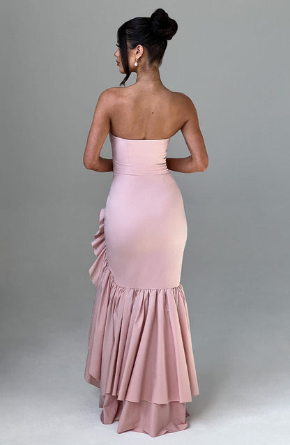 Angelina Maxi Dress - Blush